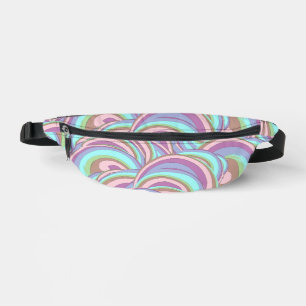 Motif de tourbillons multicolores