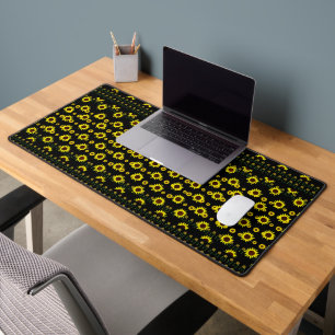 Motif de tournesol rustique contemporain