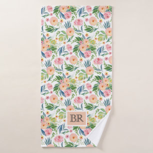 Motif de tourterelles et de tourterelles roses