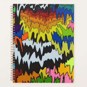 Motif de trippage Super coloré à goutte liquide