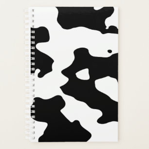 Motif de vache noir et blanc