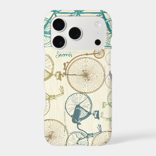 Motif de vélo aux couleurs atténuées pour fille vi