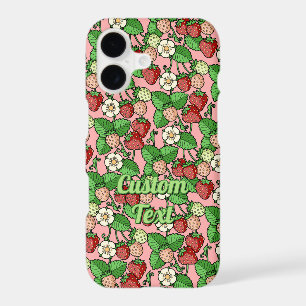 Motif de vigne de fraise
