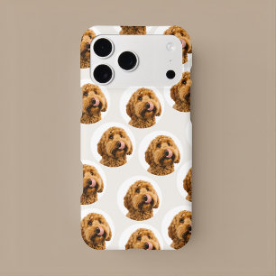 Motif de visage de chien personnalisé