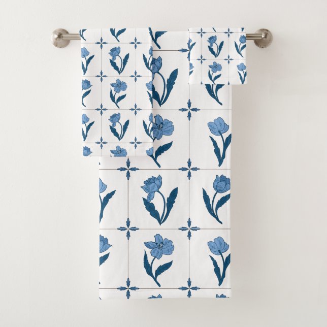 Motif Delft Tile (En situation)