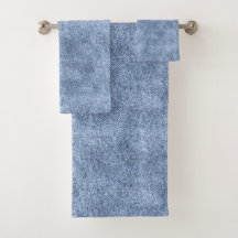 Motif Denim Blue Denim