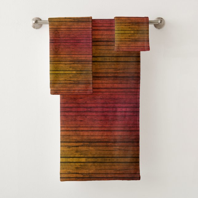 motif des bandes des couleurs d'automne horizontal (En situation)