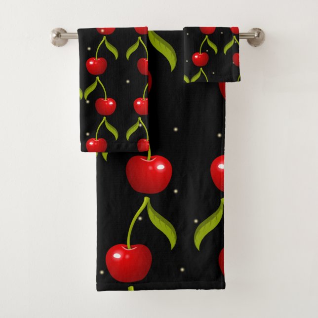 Motif des cerises brillantes (En situation)