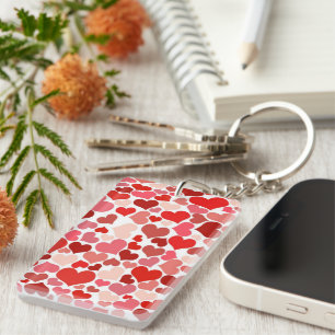 Motif Des Coeurs, Coeurs Rouges, Amour