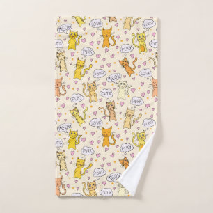 Motif des Doodles Cute Kitty Cat