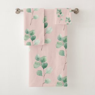Motif des Feuilles d'aquarelle modernes