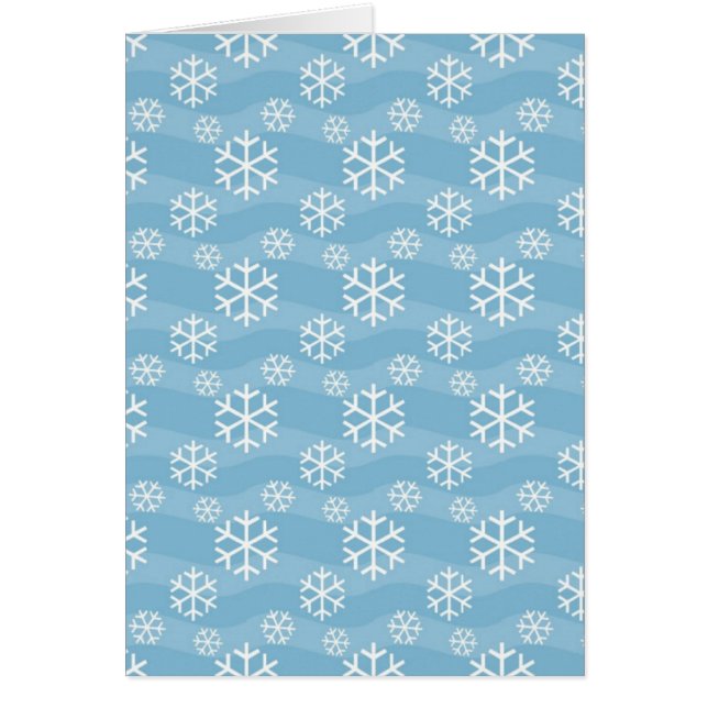 Motif des flocons blancs de Noël de Noël (Devant)