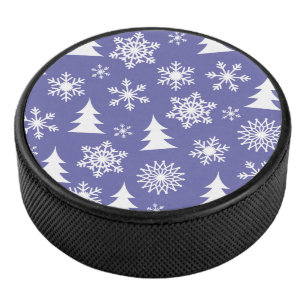 Motif des flocons de neige et des pins