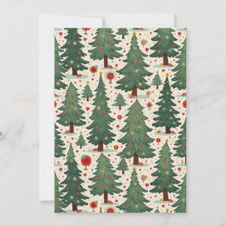 Motif des invitations à la fête de Noël