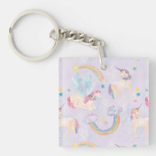 Motif des licornes magiques