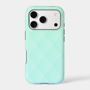 Motif diamant élégant en dégradé de vert menthe