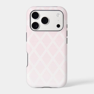 Motif diamant élégant en ombré rose pastel