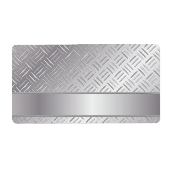 Motif diamant métallique (Devant)