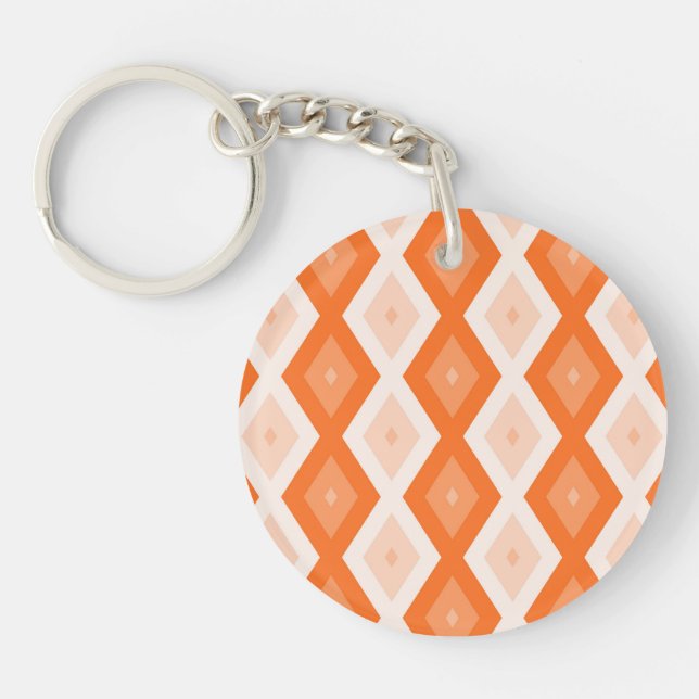 Motif diamant orange (Devant)