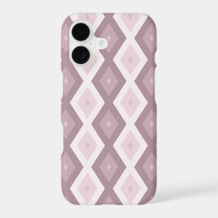 Motif diamant rose quartz rose