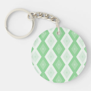 Motif diamant vert pomme