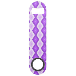 Motif diamant violet clair