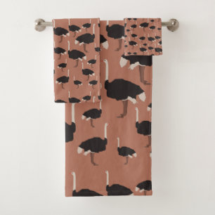 Motif d'illustration Ostrich Bird