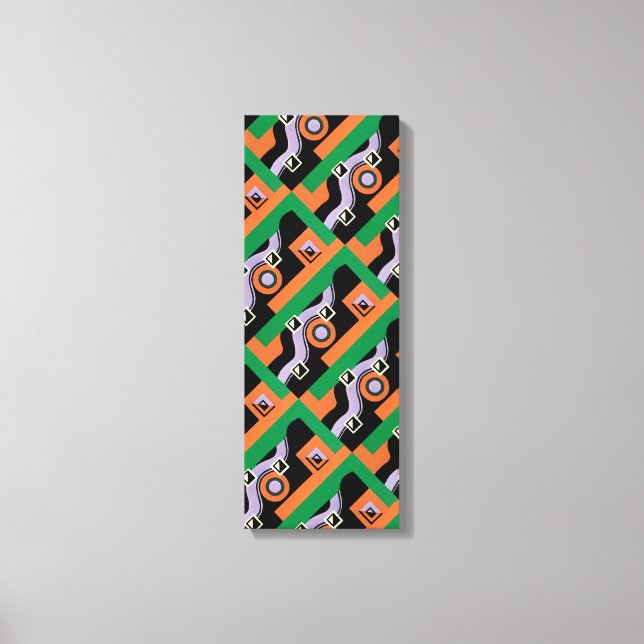 Motif d'illustrations Jazz Art Déco vintage (Recto)