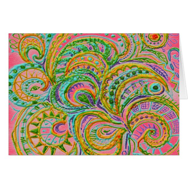 Motif d'Imaginaire d'art populaire (Devant horizontal)