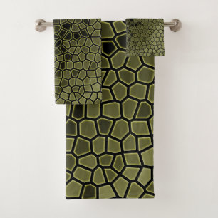 Motif d'impression de l'alligator vert
