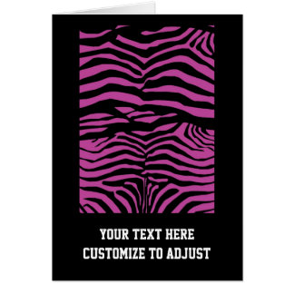Motif d'impression zèbre violet