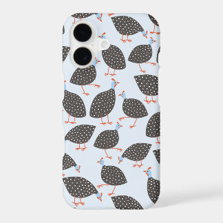 Motif d'oiseau Pintade