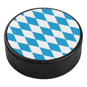 Motif Drapeau Diamant Bavière bleu et blanc