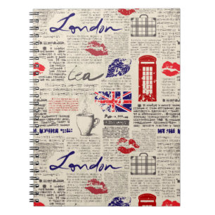 Motif du journal londonien
