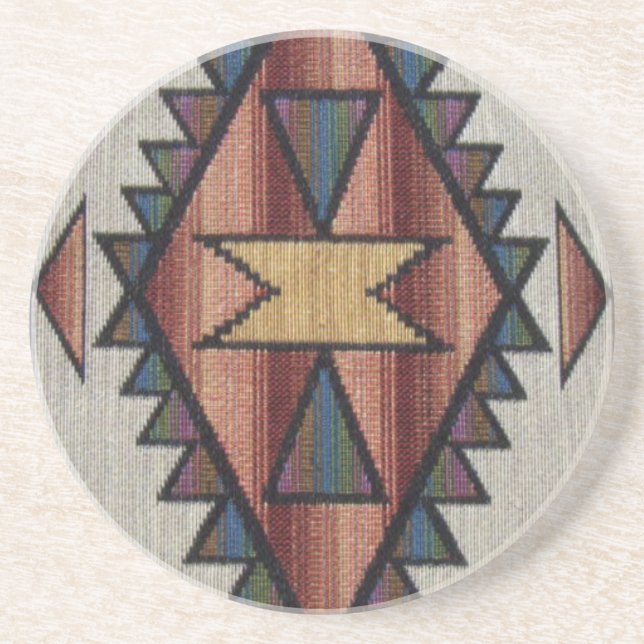 Motif du sud-ouest Dessous de verre à boissons San (Devant)