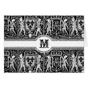 Motif élégant d'apparat médiéval de la Renaissance