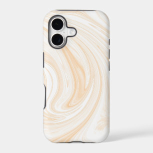 Motif élégant en marbre blanc