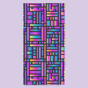 Motif élégant moderne - Mode Tartan géométrique