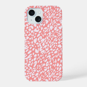 Motif Empreinte de léopard corail