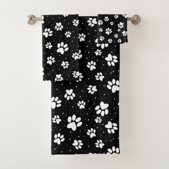 Motif Empreinte de patte (En situation)
