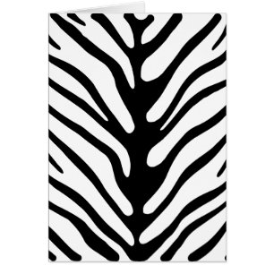 Motif en bande Zebra Retro