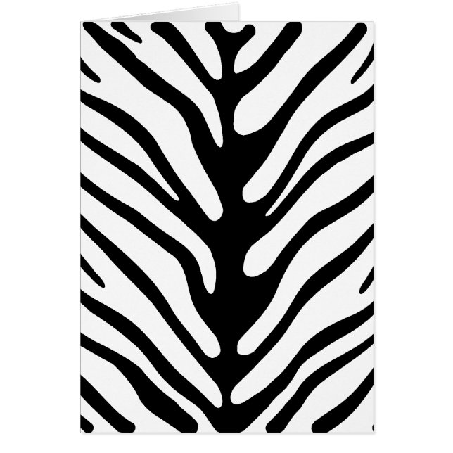 Motif en bande Zebra Retro (Devant)