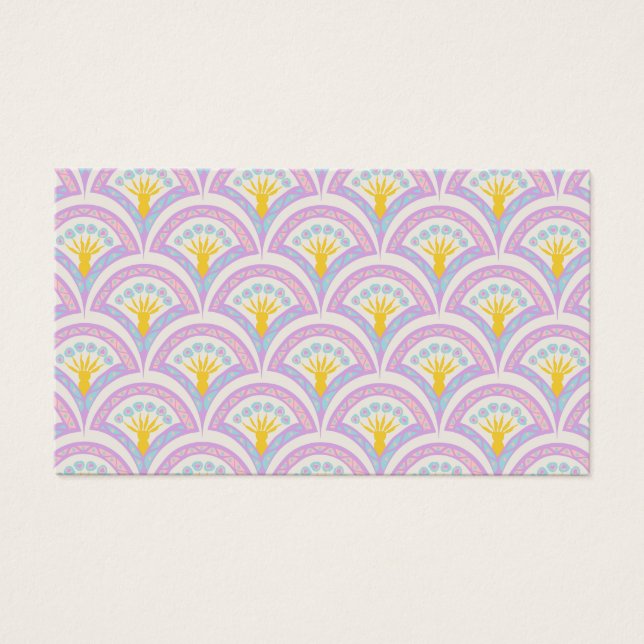 Motif en coquille de couleur pastel (Devant)