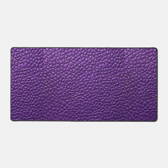 Motif en cuir violet (Recto)