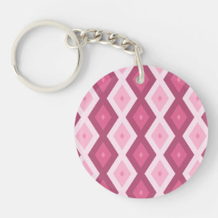 Motif en diamant rose