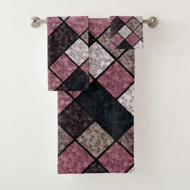 Motif en marbre sans couture en pierre de granit (En situation)