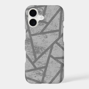 Motif en mosaïque gris