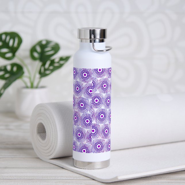 motif en tissu, bouteille d'eau ankara (Yoga)