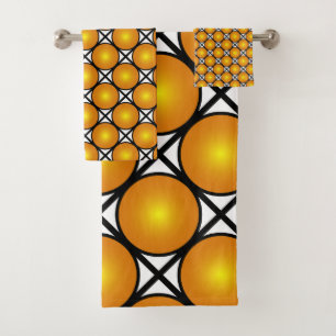 Motif en treillis noir blanc noir