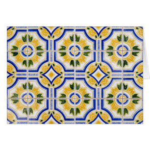 motif en tuiles vives, Portugal